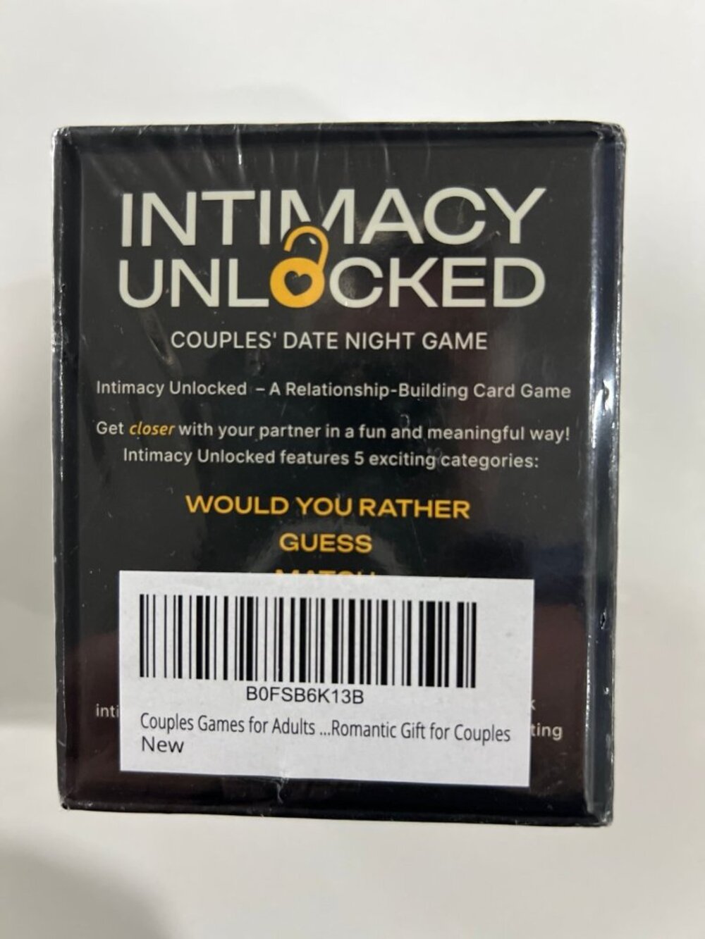 KIMBI STAR Couples Games a relationship card game designed for date. - Picture 2 of 3